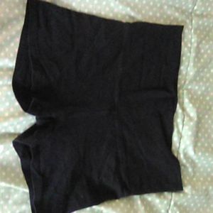 Black running shorts